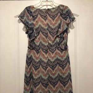 Short dress, polyester, size 5, never worn